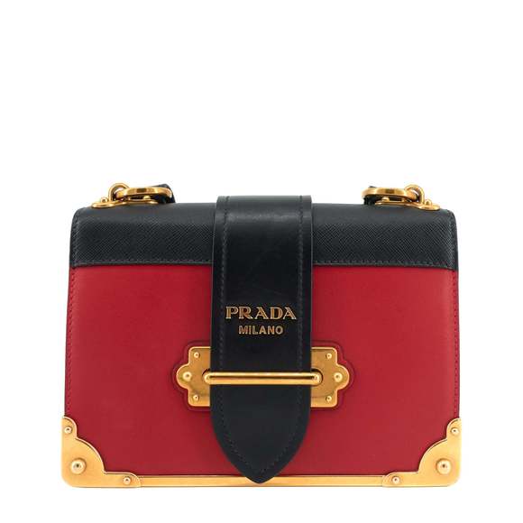 Prada | Bags | Prada Cahier Small Leather Crossbody Bag | Poshmark